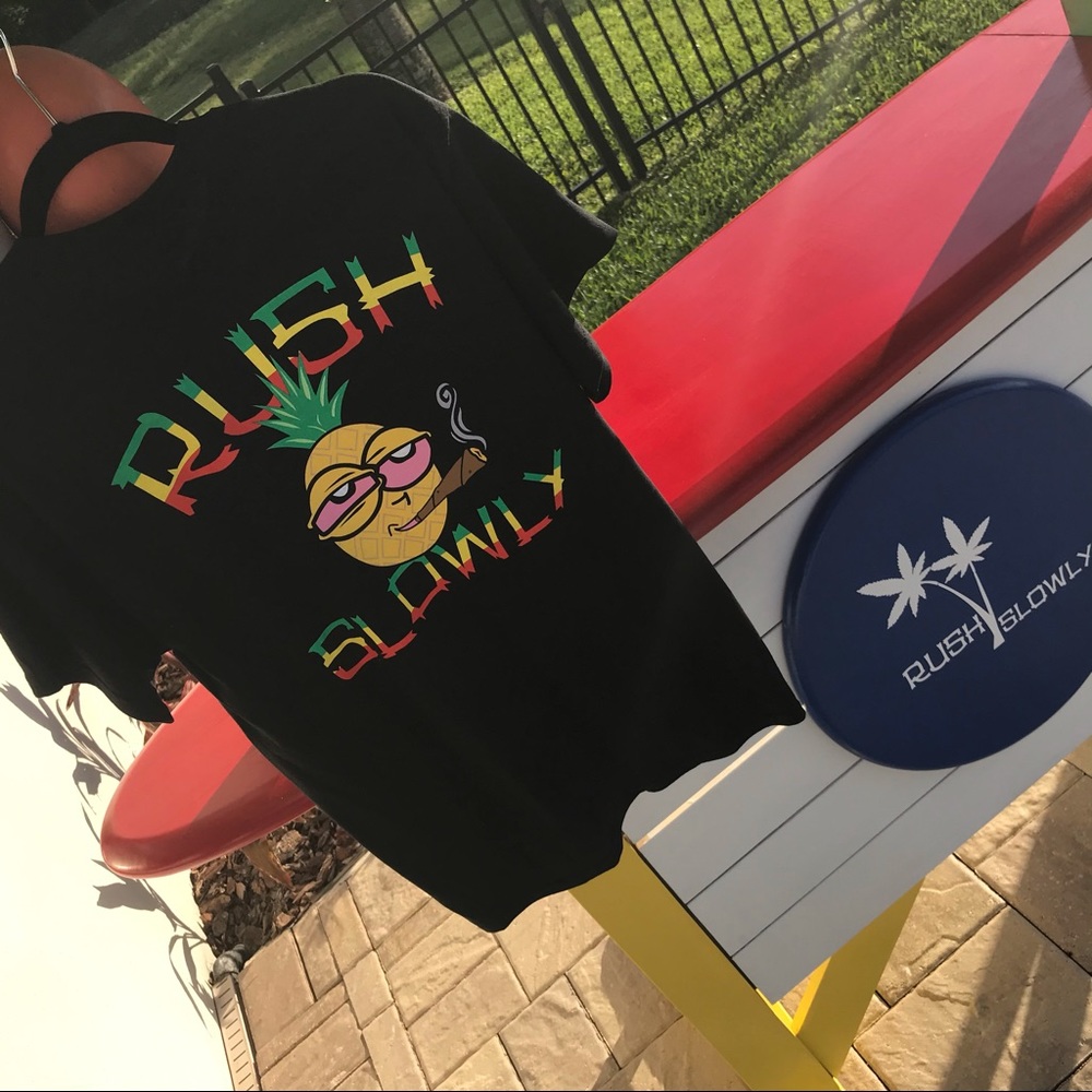Rush Slowly men’s t shirt